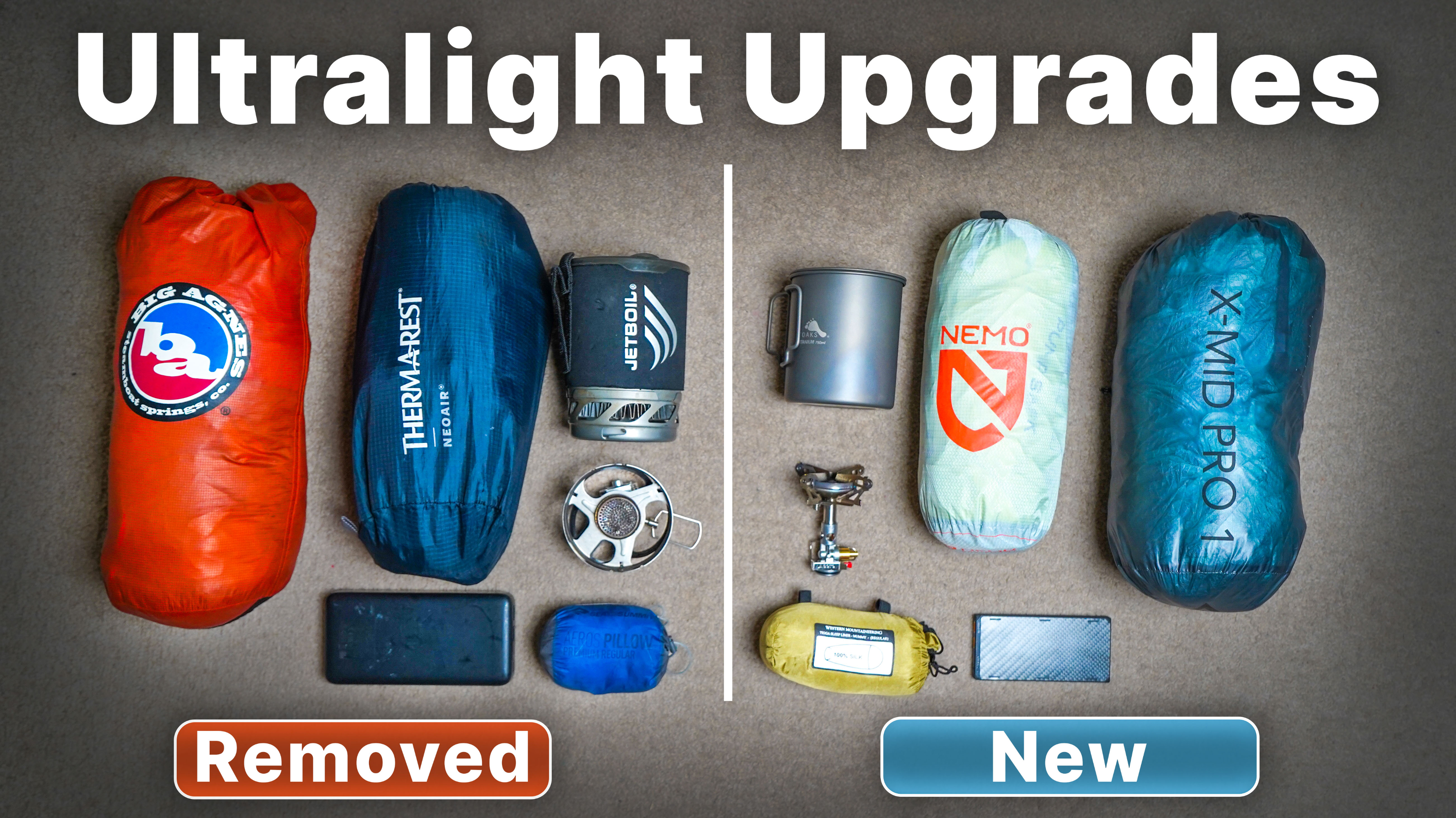 My Ultralight Gear Upgrades: What Changed